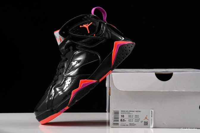 Air Jordan Patent Retro Black 313358-006 7 0709